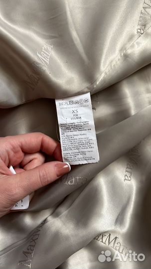 Шуба teddy max mara XS