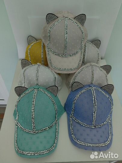 Кепка бейсболка детская со светодиодами