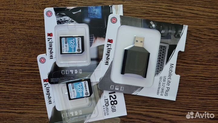 128Gb Kingston Canvas GoPlus sdxc UHS-I U3 V30