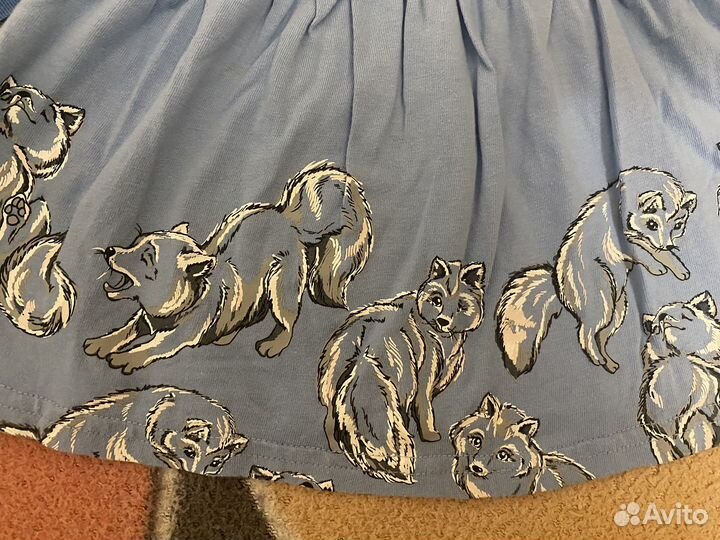 Платье для девочки 92