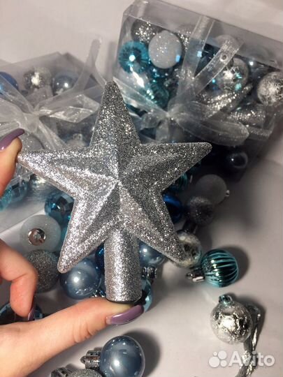 Подарочный набор елочных игрушек