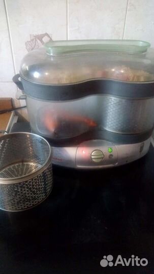 Пароварка tefal бу