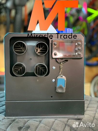 Автономный отопитель сухой фен в корпусе 12в