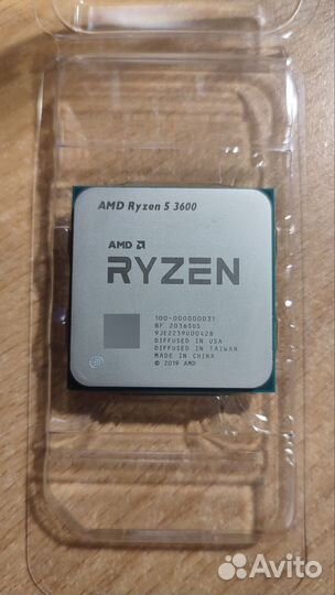 AMD Ryzen 5 3600 Новый, не использовался