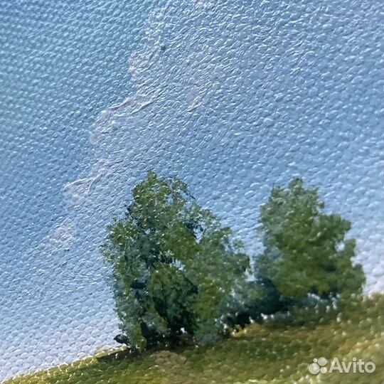 Картина маслом на холсте пейзаж