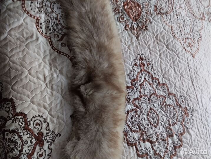 Воротник из песца бу