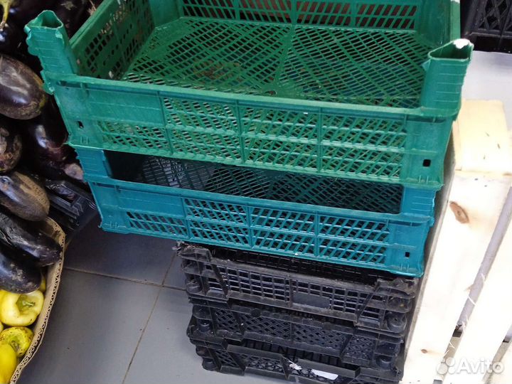 Ящики пластиковые и деревянные