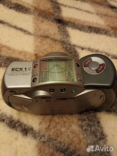 Фотоаппарат пленочн Samsung ecx1s Silver с чехлом