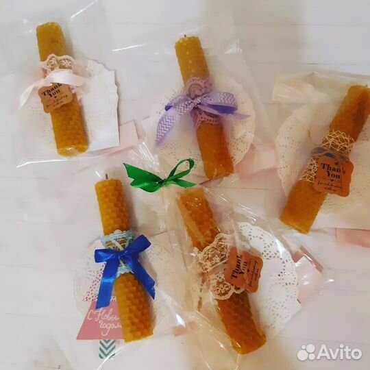 Свечи восковые