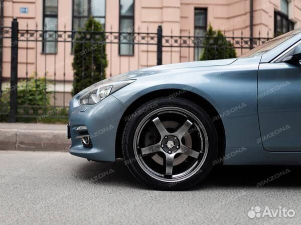 Литые диски Advan R19 на infiti Q50