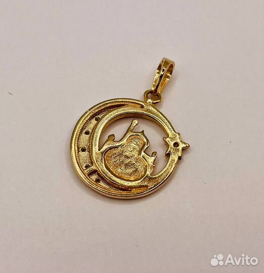 Подвеска золотая (Lenina)