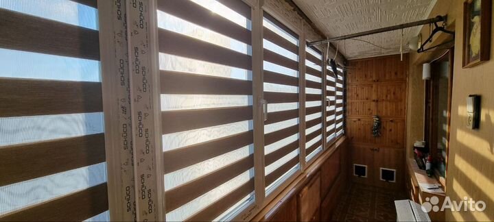 Рулонные шторы зебра от производителя