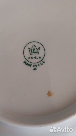 Столовый набор kahla Мадонна ГДР 21 предмет