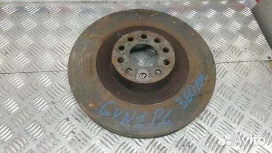 Диск тормозной передний volkswagen phaeton 1 (GVN0