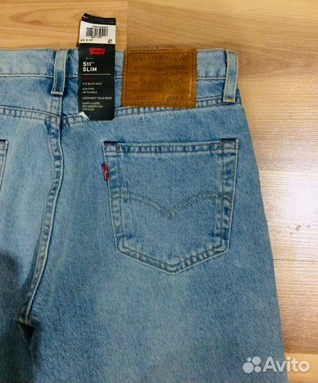 Джинсы мужские levis 511 W29L34