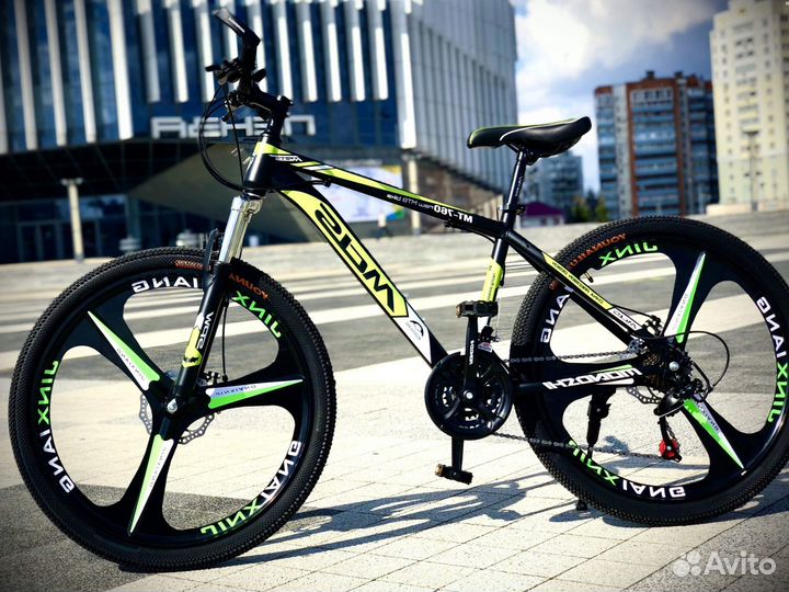 Горный велосипед с литыми дисками 26
