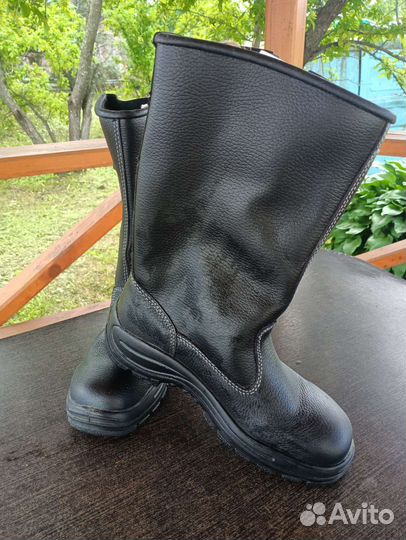 Сапоги кожаные 39 размер