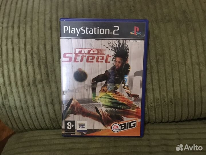 Диск на PlayStation2 fifa Street