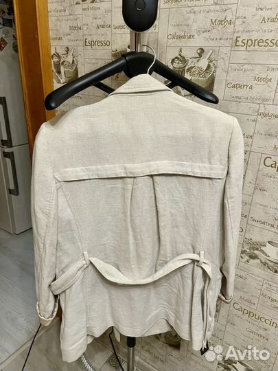 Пиджак лен женский 50размер