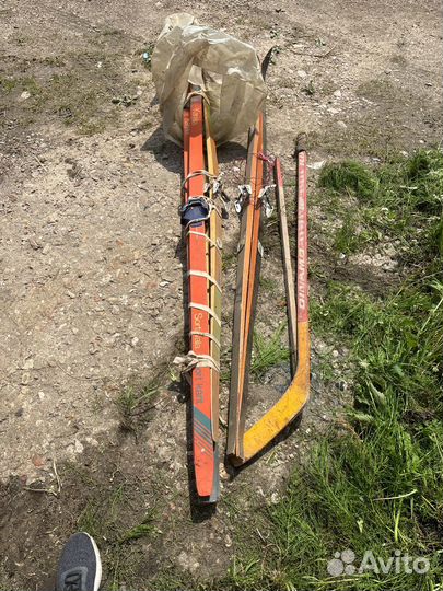 Лыжи советские 4 пары sortavala