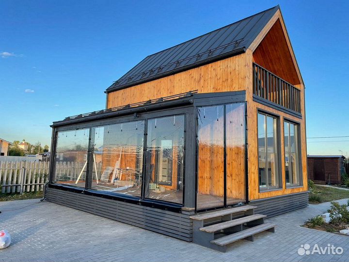 Мягкие окна на веранду