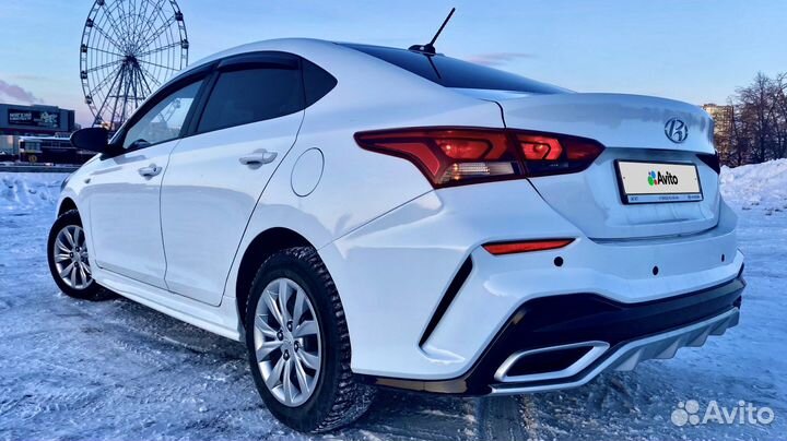 Hyundai Solaris 1.6 AT, 2018, 79 000 км