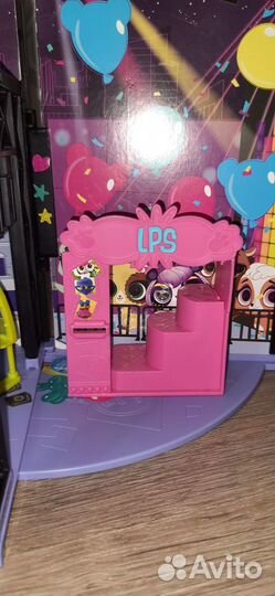 Сцена Littlest Pet Shop с доп.аксессуарами