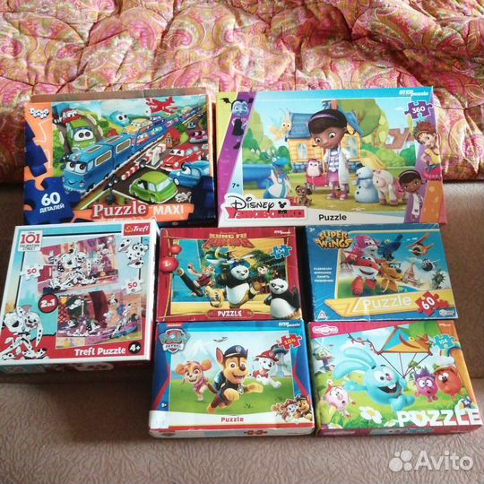 Пазлы 10шт