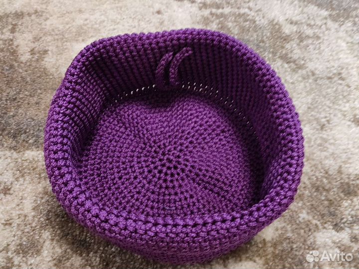 Корзинка вязаная