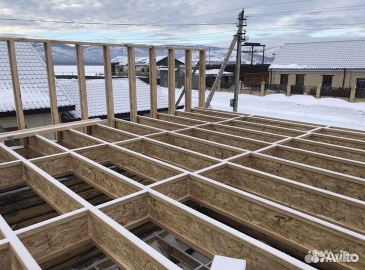 Балка двутавровая деревянная/Длина до 13 m