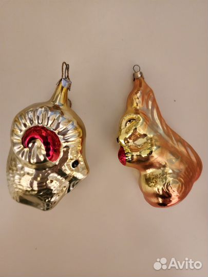 Елочные игрушки СССР