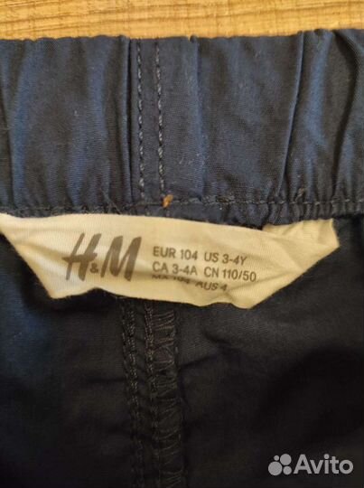 Бриджи H&M на мальчика 104 р