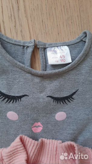 Вещи пакетом на девочку рост 110