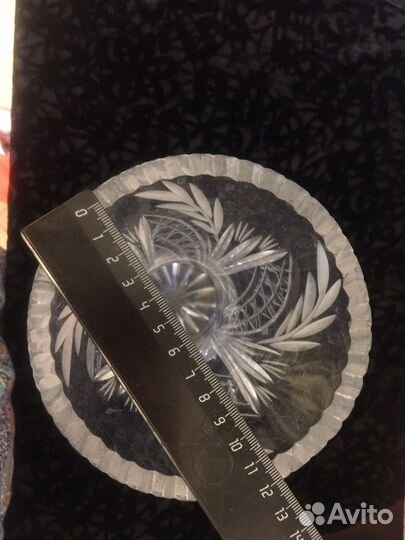 Хрустальная ваза