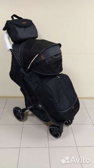 Коляска Babalo 2022 звезда на черной раме
