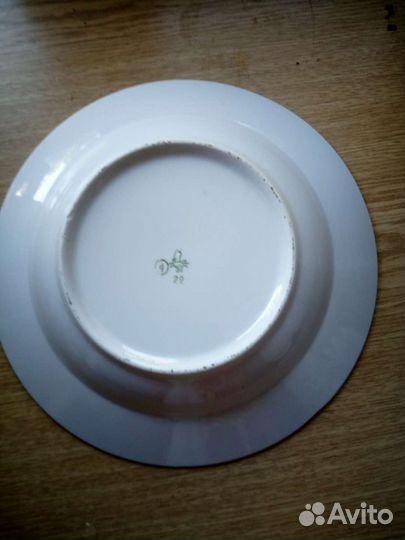 Тарелка фарфоровый завод Пролетарий, 1960-е г
