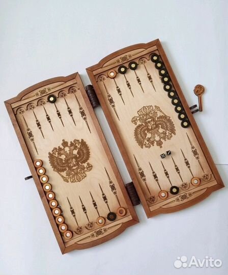 Нарды резные ручной работы