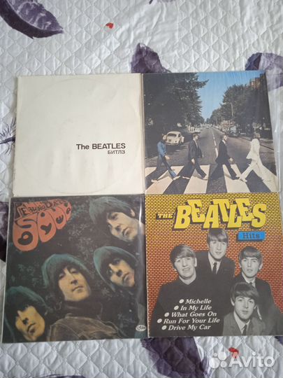 Виниловые пластинки коллекция The Beatles
