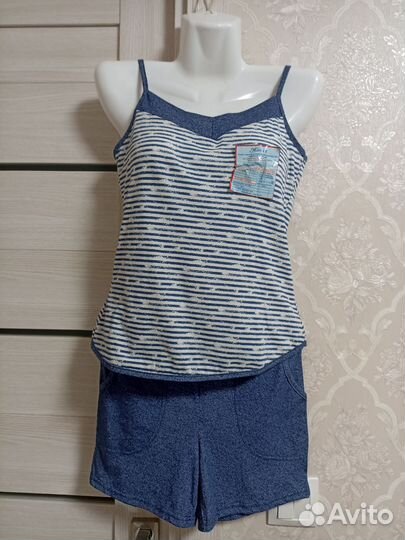 Костюмы с шортами женские- 2 шт