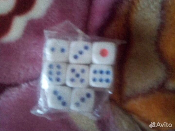 Кубики игровые