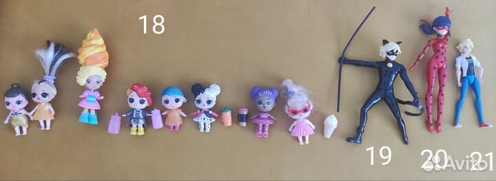 Энчантималс,Барби,Винкс,Лол,Леди Баг