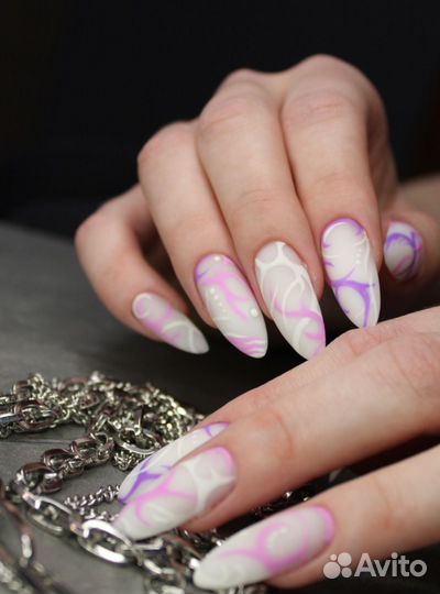 Маникюр с покрытием гель лак