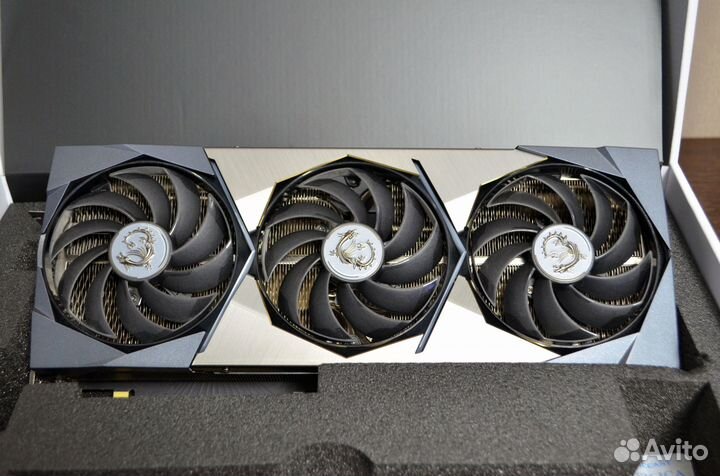 Видеокарта MSI GeForce RTX 3070 Ti suprim X