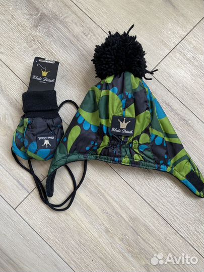 Шапка и варежки elodie