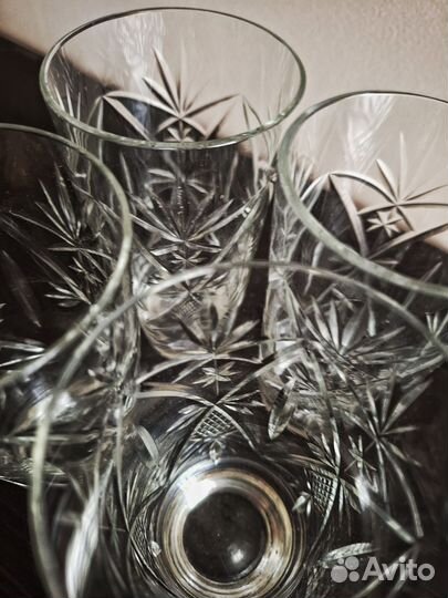 Хрустальные стаканы СССР