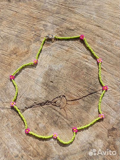 Чокер из бисера