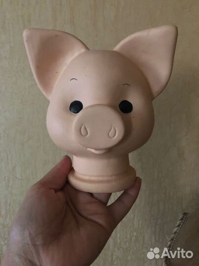 Голова игрушки Хрюша (на востановление)