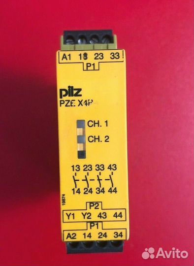 Pilz реле и датчики