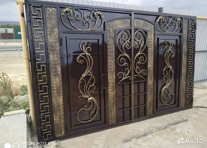 Матовые Ворота в Махачкале на заказ