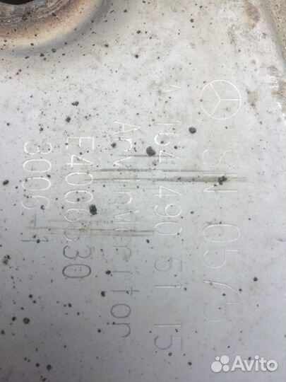 Глушитель Mercedes W 164